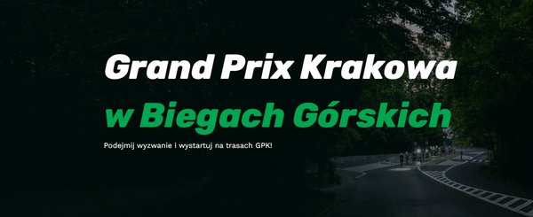 Plakat: VII Bieg Nocny Grand Prix Krakowa